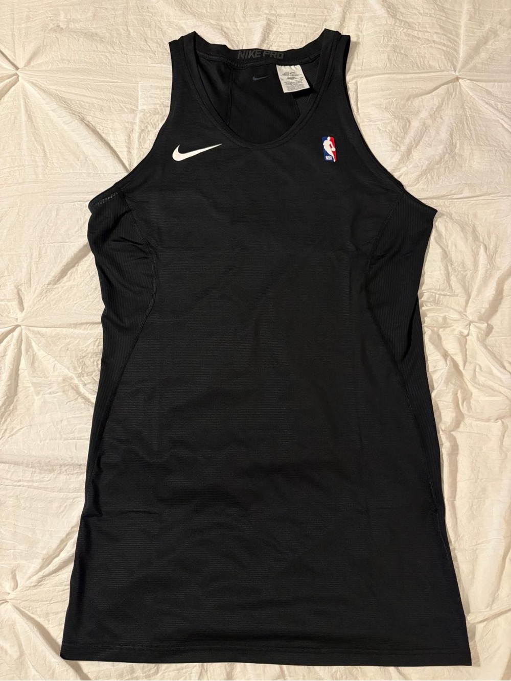 Nike Pro NBA Hypercool Mens 2XLT Black Sleeveless Tank Team Issued 880804-010